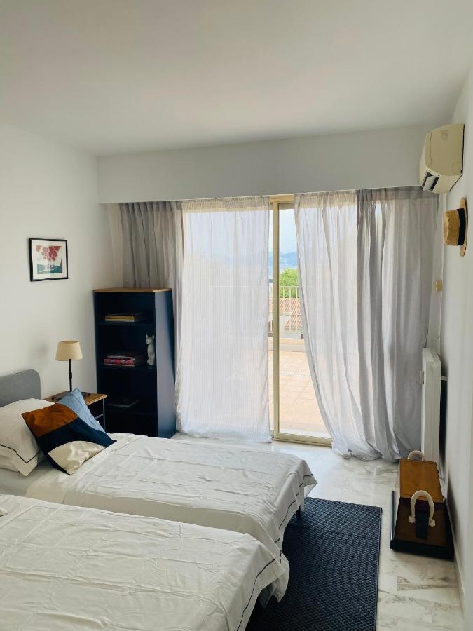 شقة Panoramic Sea View Penthouse With Jacuzzi And 450 Sqm Terrace أنتيب المظهر الخارجي الصورة